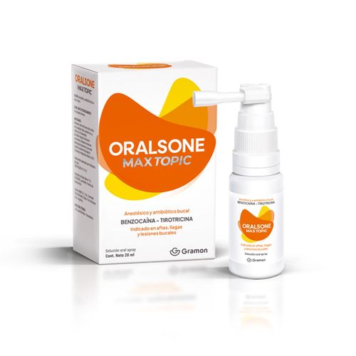 Oralsone Max Topic Spray X 20 Ml