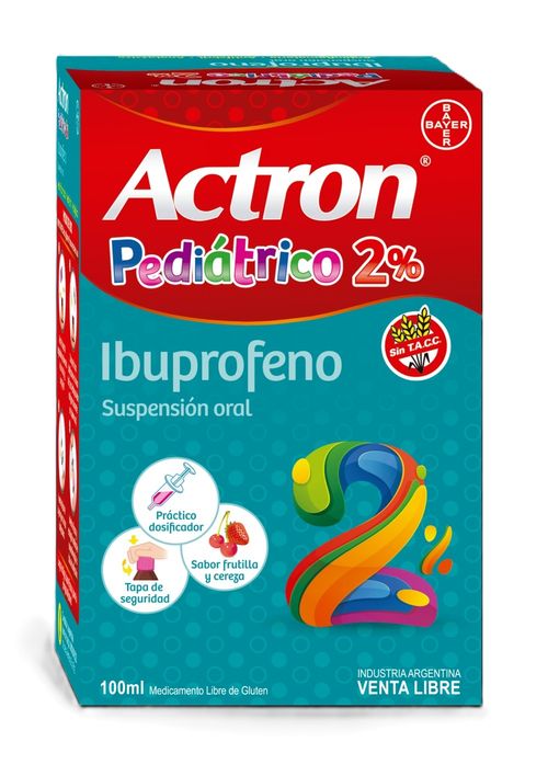 Actron Pediatrico 2% Suspensión Oral X 100 Ml