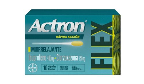 Actron Flex Cápsulas Blandas X 10