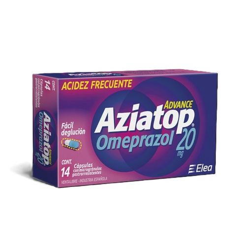 Aziatop Advance 20 Mg Cápsulas X 14
