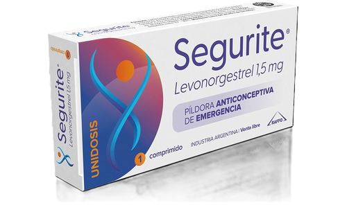 Segurite Levonorgestrel 1,5 Mg Píldora Anticonceptiva De Emergencia