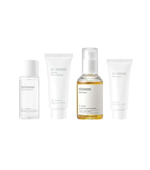 Mixsoon Glass Skin Suit Case (Clear Type) Mini | Set Para Glass Skin