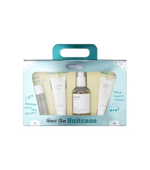Mixsoon Glass Skin Suit Case (Clear Type) Mini | Set Para Glass Skin