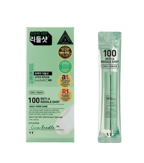 Vt Reti-A Reedle Shot 100 2Ml X 10U | 10 Mini Unidades De Serum De Microagujas 100