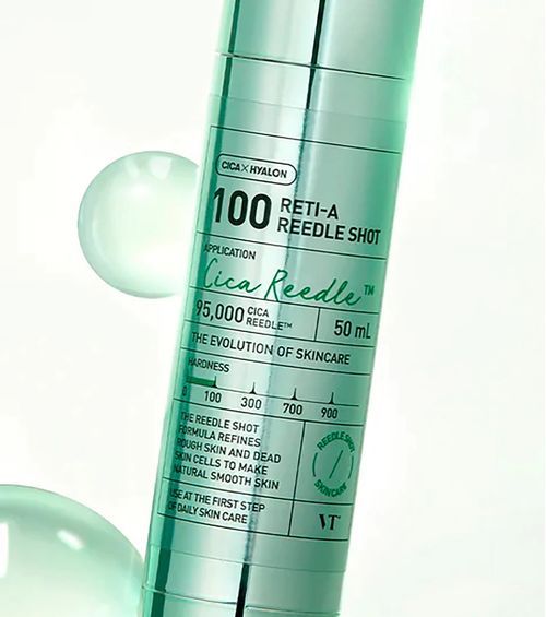 Vt Reti-A Reedle Shot 100 50Ml | Serum Con Retinol, Vit A Y Microagujas Intensidad 100