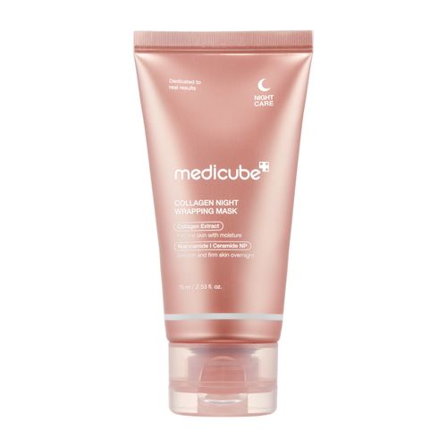 Medicube - Collagen Night Wrapping Mask (75 Ml) | Mascarilla Nocturna Para Firmeza, Iluminación E Hidratación