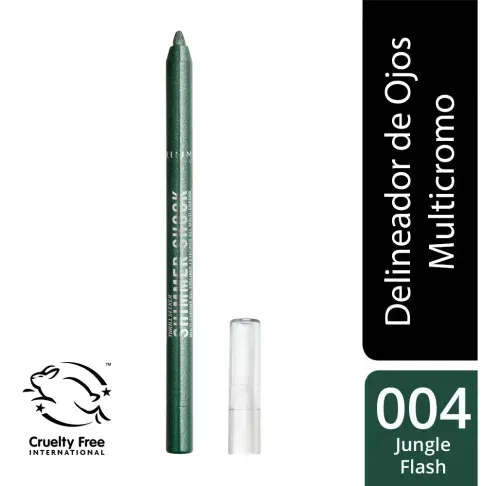 Rimmel Delineador De Ojos Shimmer Shock 004 Jungle Flash