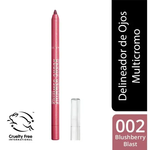 Rimmel Delineador De Ojos Shimmer Shock 002 Blushberry Blast