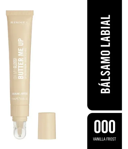 Rimmel Bálsamo Labial Oh My Gloss Butter Vainilla Frost