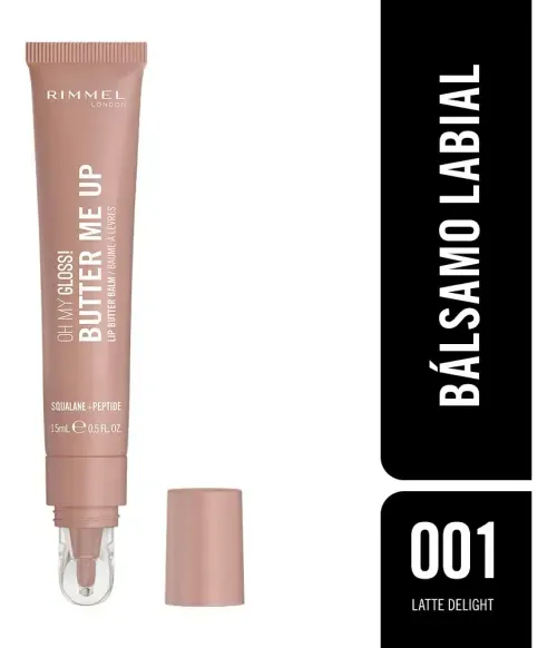 Rimmel Bálsamo Labial Oh My Gloss Butter Latte Delight