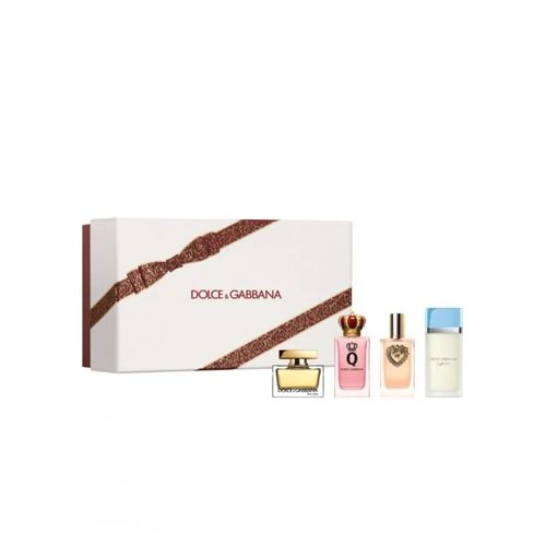 Dolce & Gabbana Cofre Light Blue Edt + Devotion Edp + Q Edp + The One Edp 4 Miniaturas 5 Ml