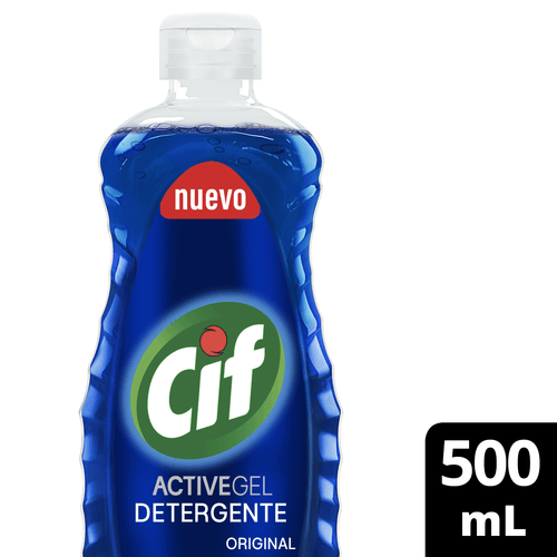 Detergente Concentrado Cif Active Gel Original 500 Ml