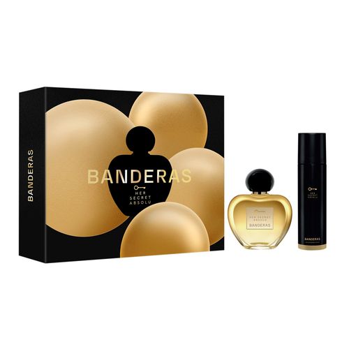 Banderas Her Secret Absolu Edp 80 Ml + Deo 150 Ml