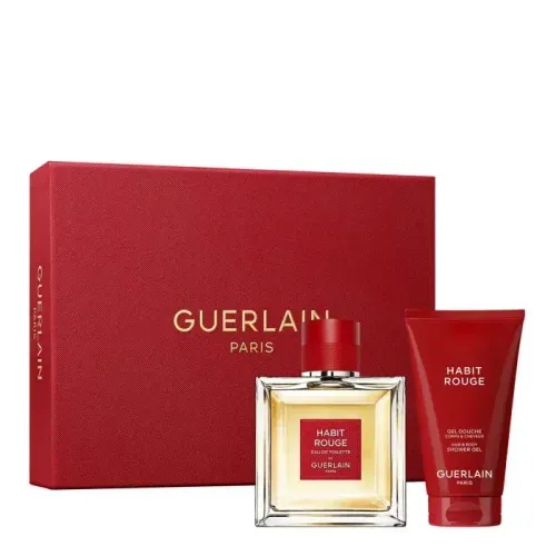 Guerlain Habit Rouge L Edt Guerlain 100Ml + Shower Gel 75 Ml