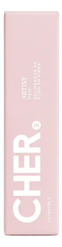Cher Dieciocho Delineador De Ojos Artist Pen Negro Mate