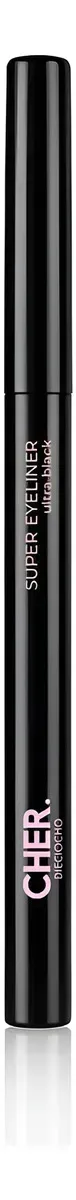 Cher Dieciocho Delineador Retráctil Negro Mate Larga Duración